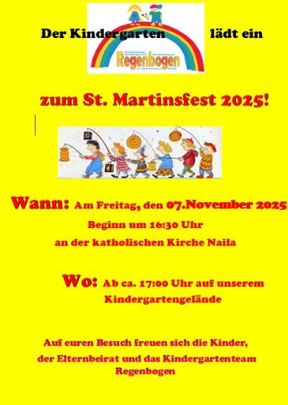 Einladung St. Martin 2025